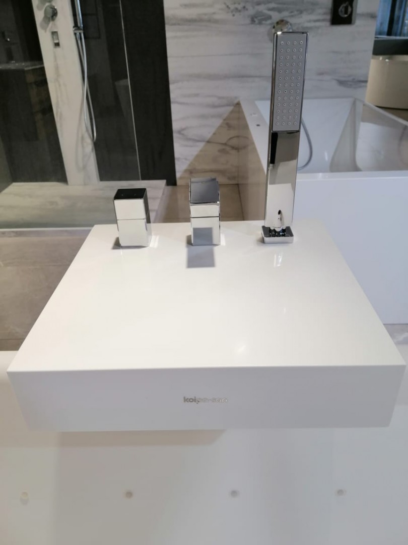 Напольный смеситель Norte 01155 WHITE Словения Kolpa-San - Вид №3