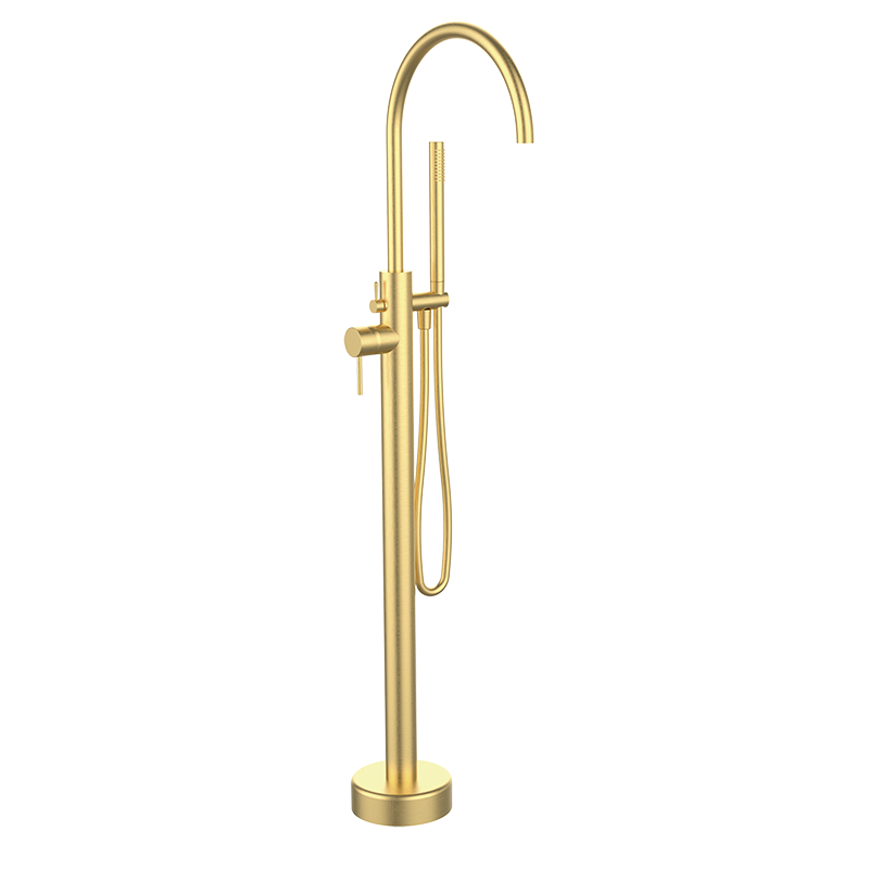 47450747 PREMIUM колонка Ванна Матовое Золото GRB MIXERS Time