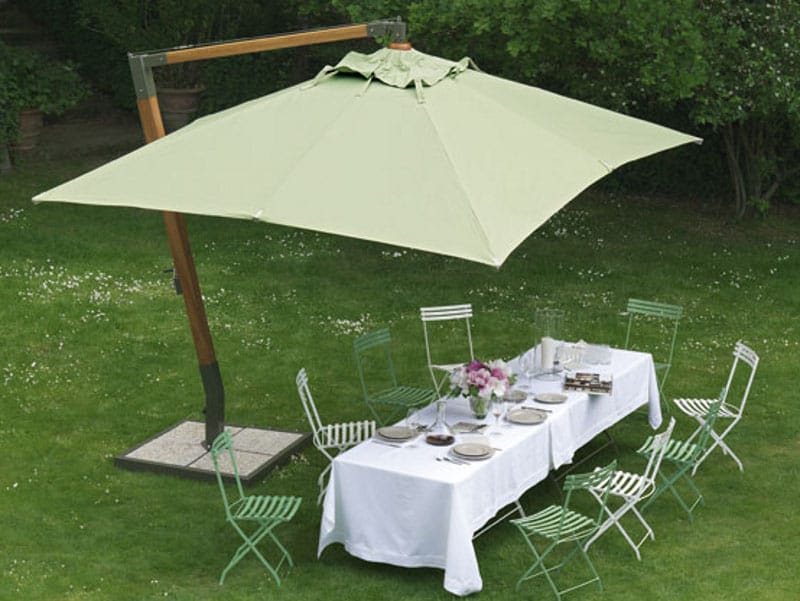 Прямоугольный зонтик с боковым полюсом Ethimo Holiday ARCH-00044749 - Вид №1