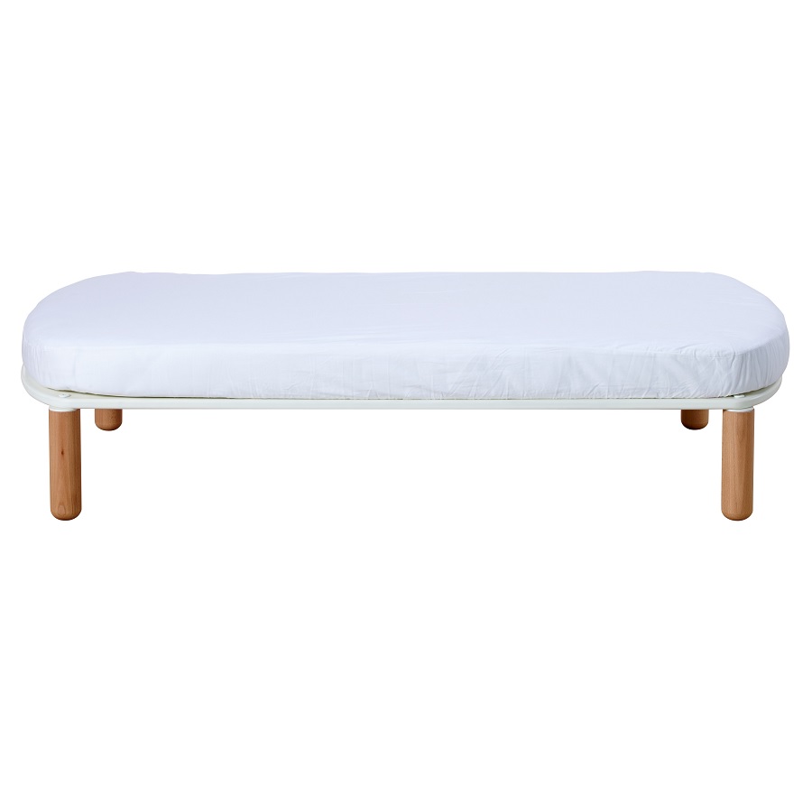 Кроватка Flexa Baby, белая с лакированными ножками, 88х145х75 см 801780195 - Вид №22