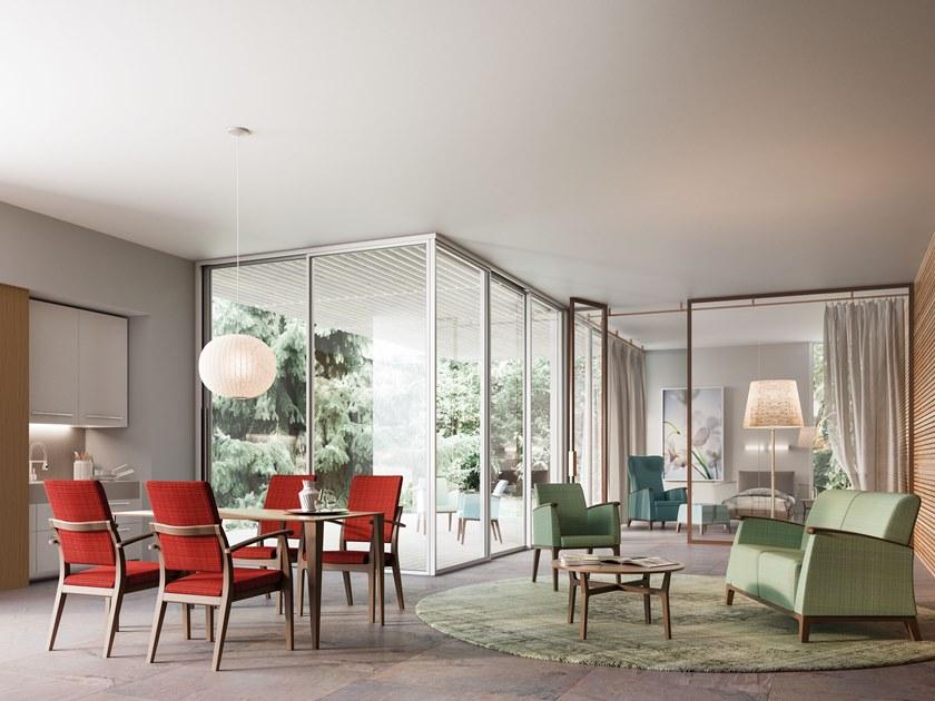 PIAVAL 2-местный тканевый диван Mamy | health & care 57-94/1 ~ 57-94/1n - Вид №4