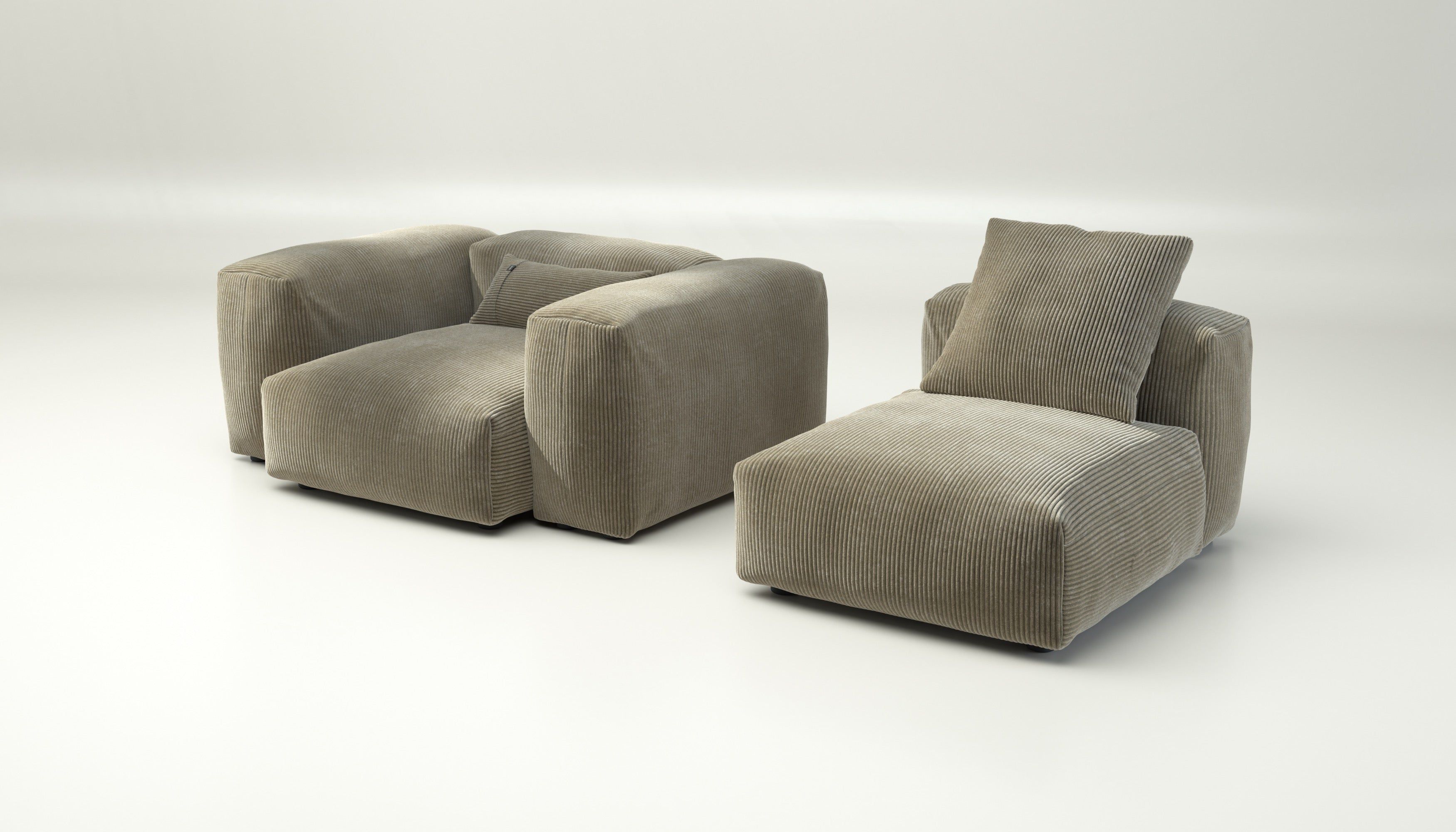 Модульный диван vetsak Cord Velour ARCH-00057861 - Вид №6