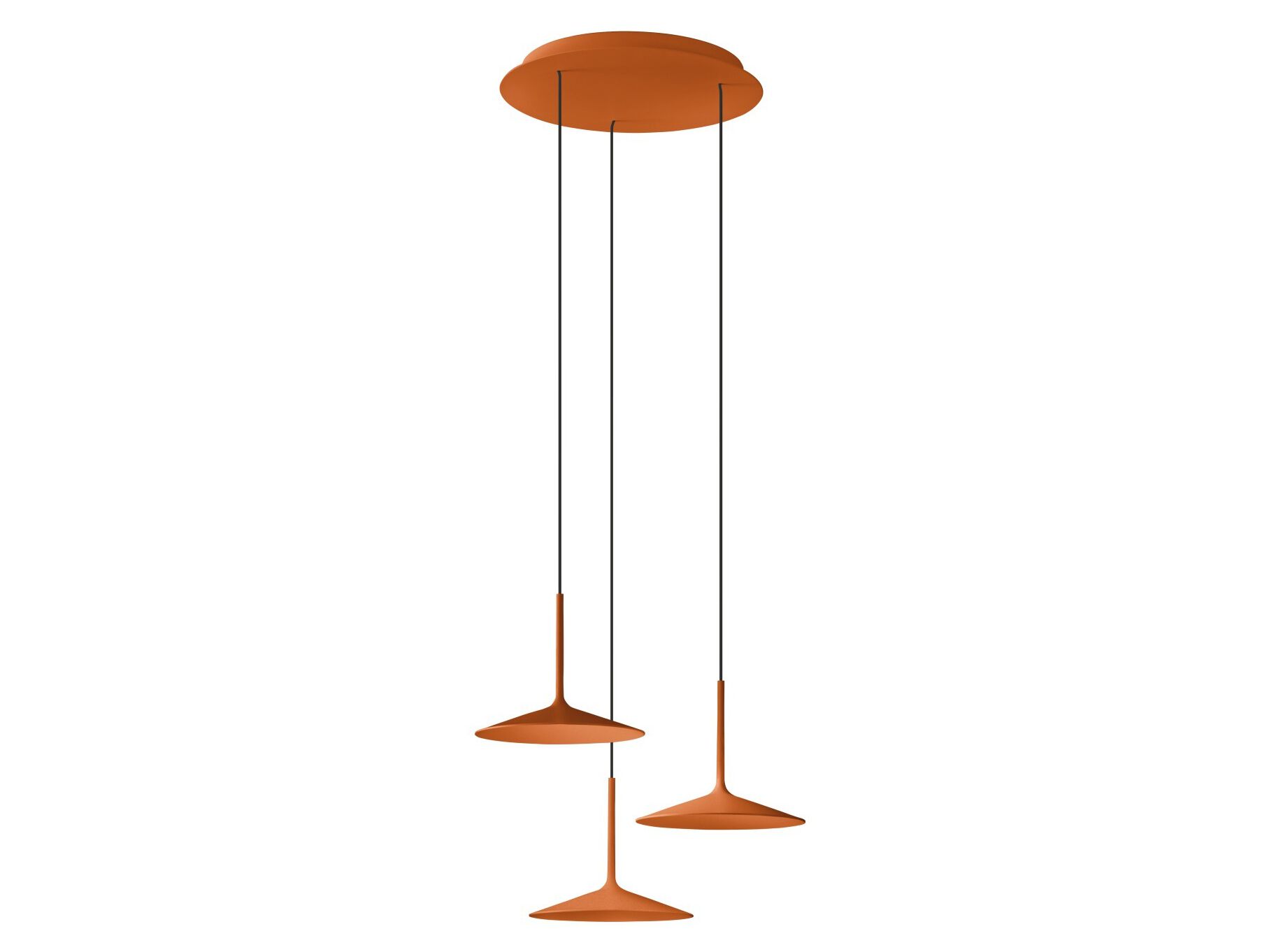 Окрашенный металлический светодиодный подвесной светильник Linea Light Group Poe ARCH-00046235 - Вид №3