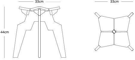 Liqui Contracts Низкий стул Splice sun-id-1495272 - Вид №3