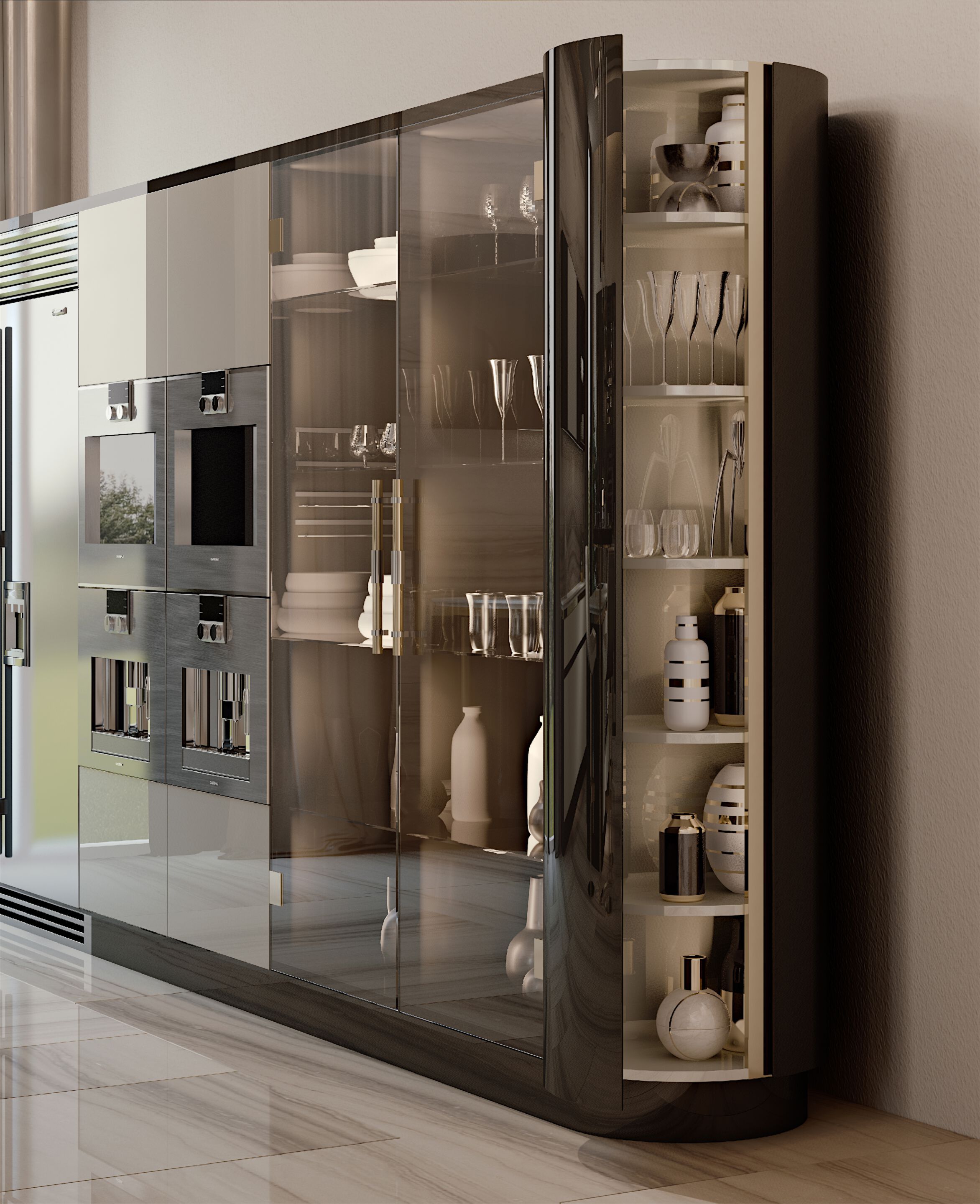 Кухня с островом на заказ Bizzotto Italia Атмосфера ARCH-00076071 - Вид №9