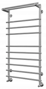 4670030723970 СТАНДАРТ Ватра с полкой П10 500*996 (6+3+1) Полотенцесушитель TERMINUS RAL 9005 матовый