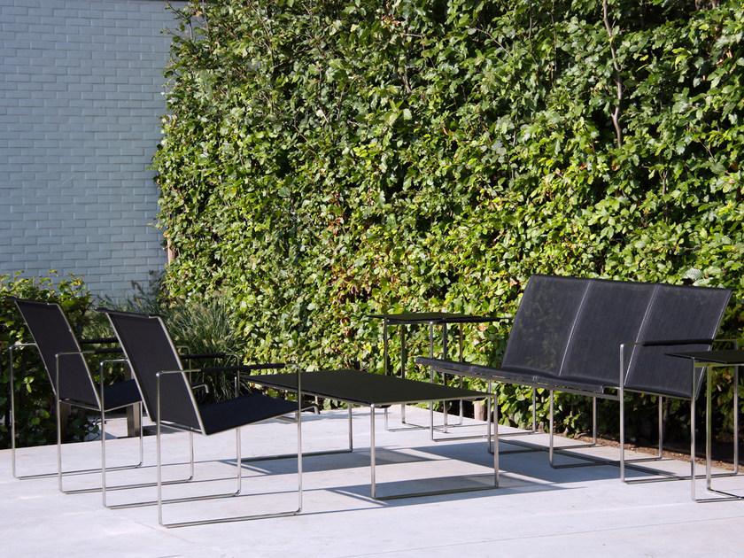 FueraDentro Прямоугольный журнальный столик в современном стиле из нержавеющей стали Cima sun-id-1408645 - Вид №4