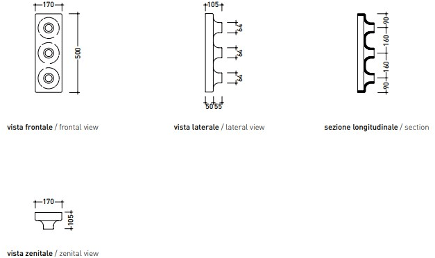 Ceramica Flaminia Настенный светильник для ванной Make-up Mklp - Вид №6