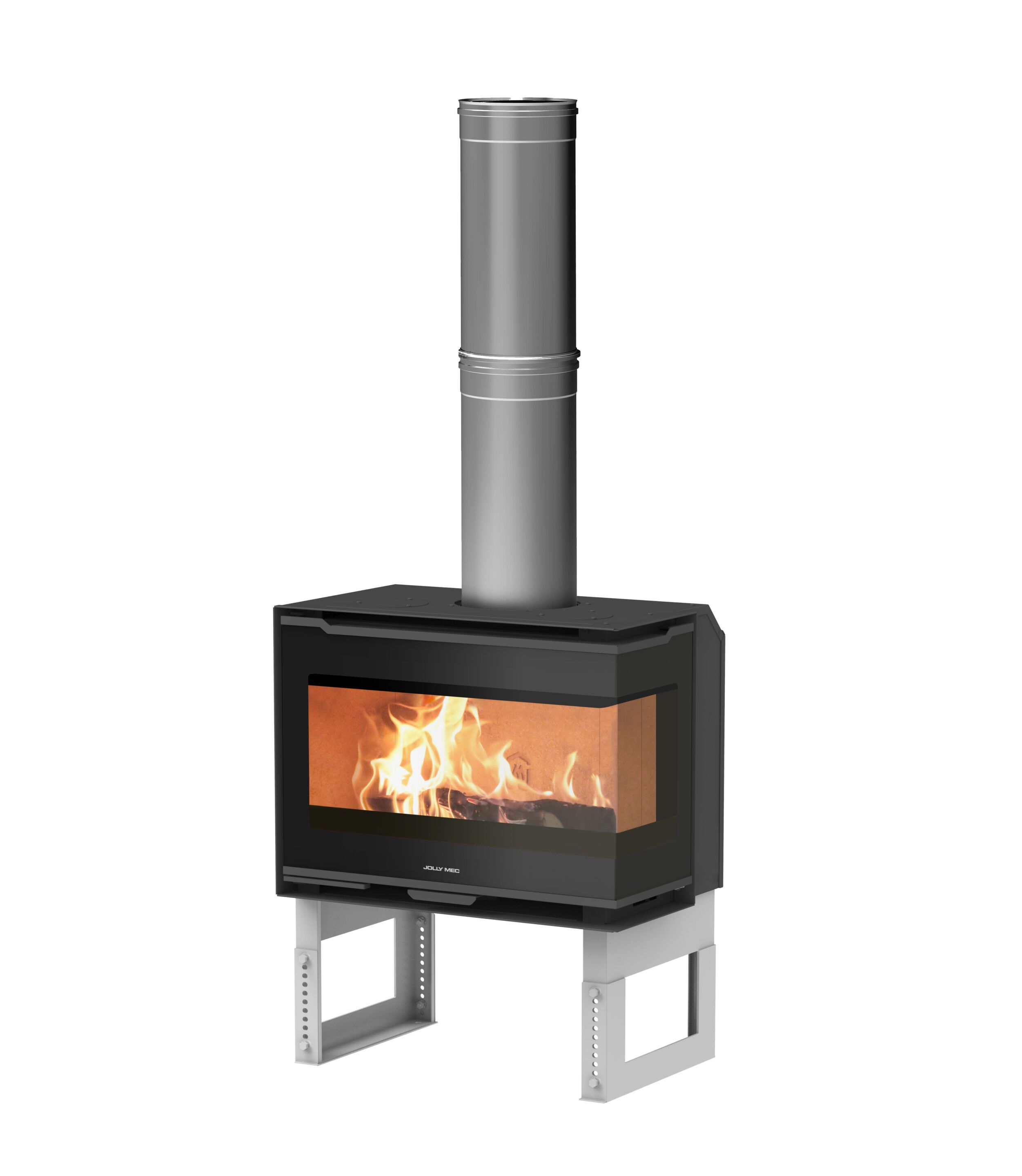 Вставка для углового камина класса A+ Jolly Mec воздушные системы ARCH-00029736 - Вид №6