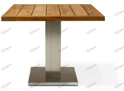 FueraDentro Квадратный садовый высокий стол из дерева Cima sun-id-1387453