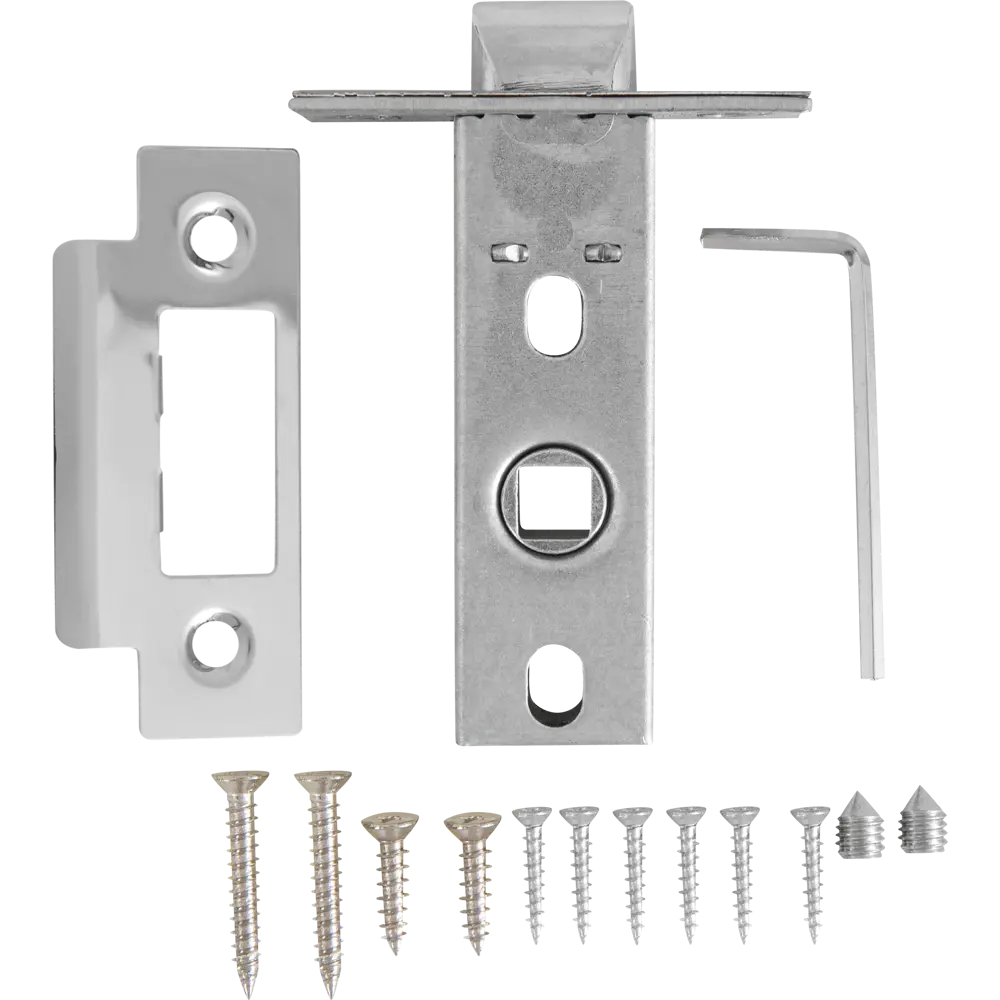 Дверные ручки 149 C без запирания комплект цвет хром 85219943 STLM-2078277 Santreyd  - Вид №2