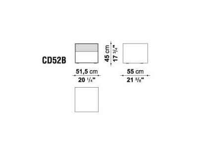 Деревянный комод B&B Italia гайка ARCH-00127806 - Вид №5