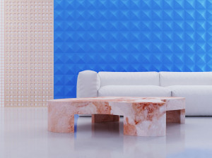 Трехмерное гипсовое покрытие