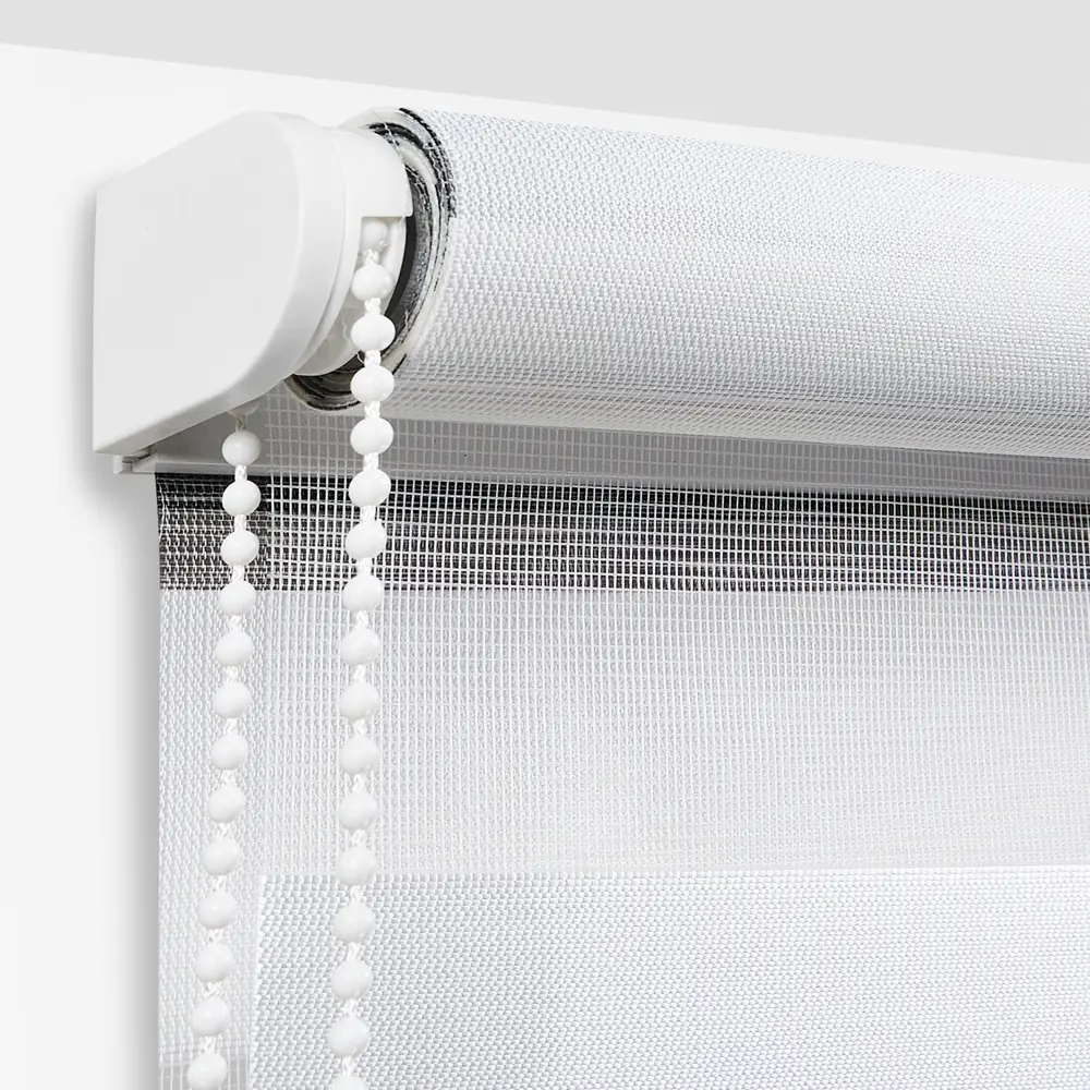 Штора рулонная день-ночь Лечче 50x160 см серо-молочная MIAMOZA STLM-2166894 - Вид №2