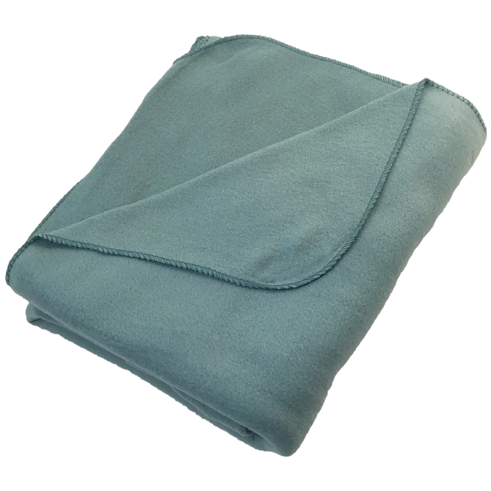 Плед «Дуар» 140x200 см флис цвет бирюзовый BELEZZA STLM-2122216 - Вид №2