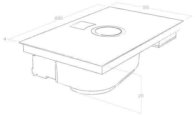 Elica Индукционная стеклокерамическая плита со встроенной вытяжкой класса a + Nikolatesla sun-id-1495506 - Вид №3