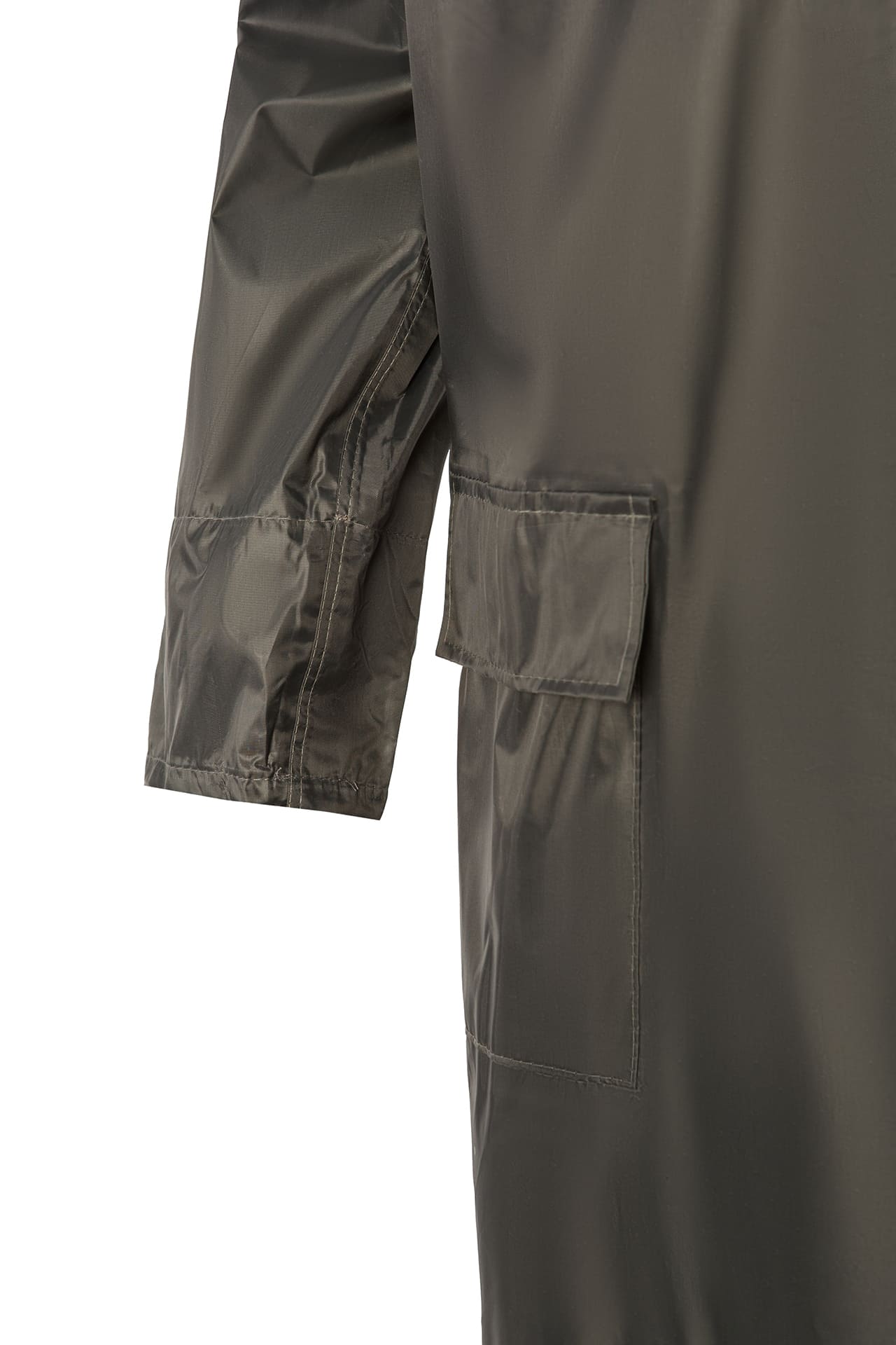 4957146 Плащ "Альбатрос ЛАЙТ" влагозащитный серый  Непромокаемая спецодежда  размер XL  - Вид №4