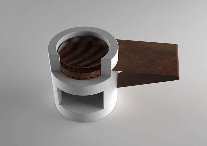 Manufatti Viscio Реконструированный каменный мангал sun-id-1461945 - Вид №1