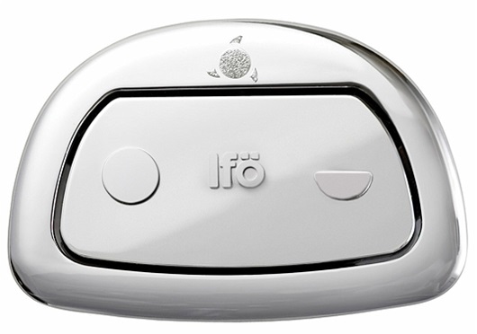 Z98303 Кнопка смыва IFO Sign хромированная с Fresh WC 