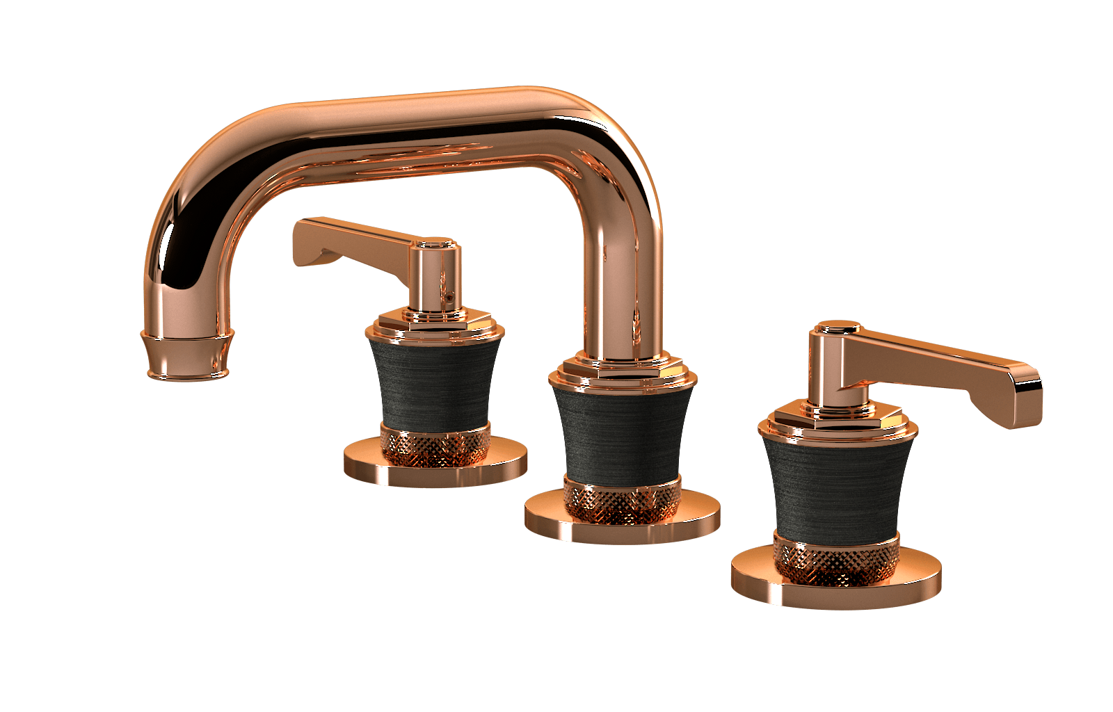 E-11610-R3BOX-LM60B-RG Смеситель для умывальника на 3 отвертия GRAFF Vignola