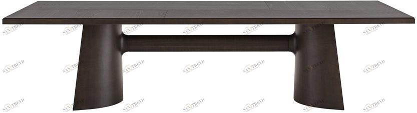 Poliform Прямоугольный деревянный стол sun-id-1358034