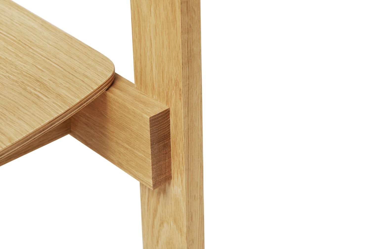 Штабелируемый стул из дуба с открытой спинкой Form & Refine Blueprint ARCH-00105045 - Вид №20