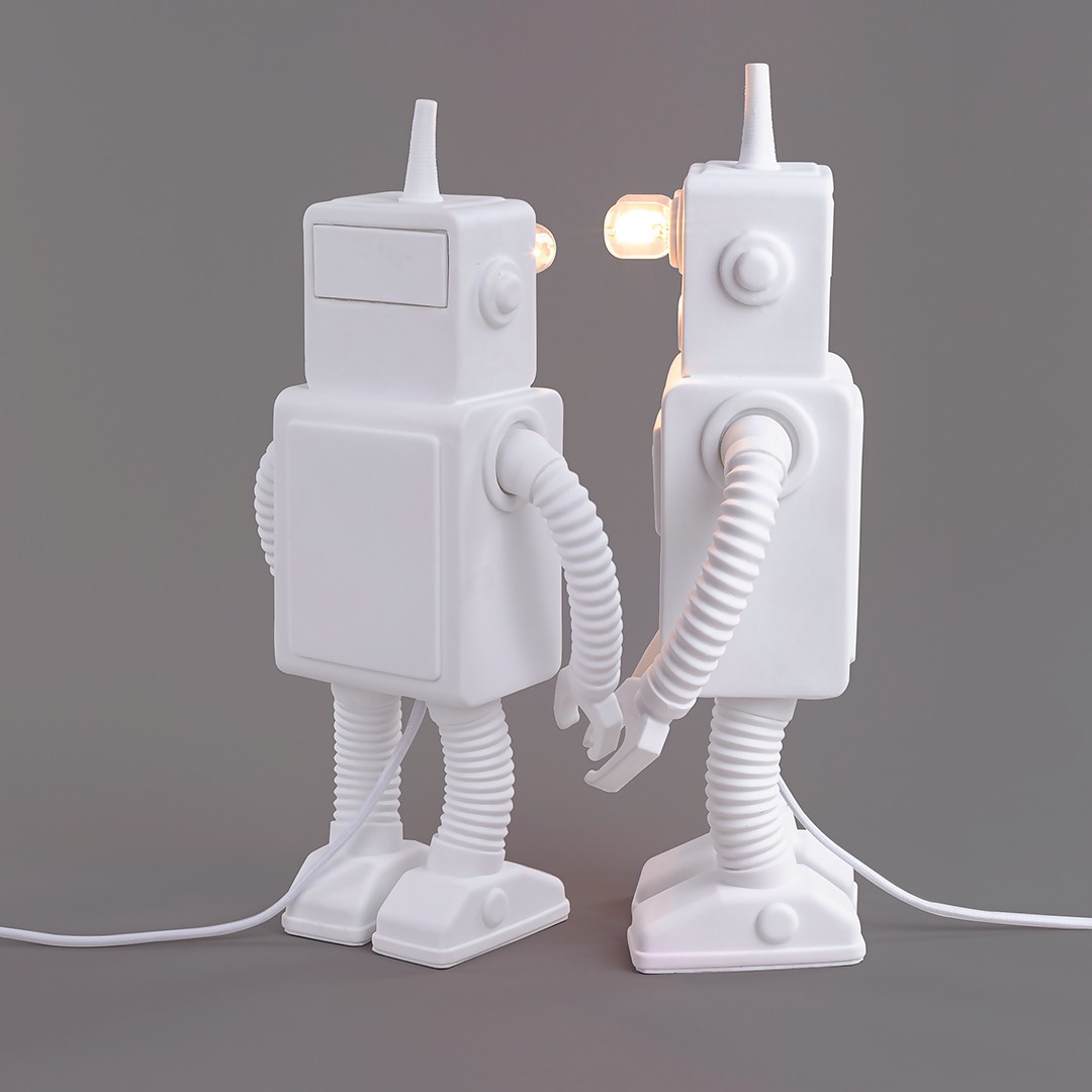 Seletti 14710 Robot Lamp лампа настольная 121274 - Вид №3