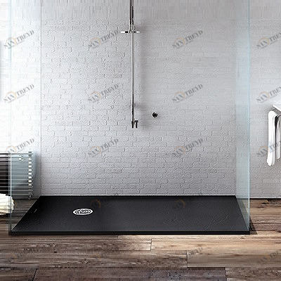 ДУШЕВОЙ ПОДДОН CENTURIA 140X90 СМ SLATE NOX GRAPHITE McBath CENTURIA90