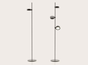 Алюминиевый светодиодный торшер с диммером