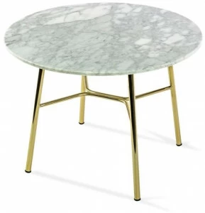 TrabA' Круглый журнальный столик из мрамора