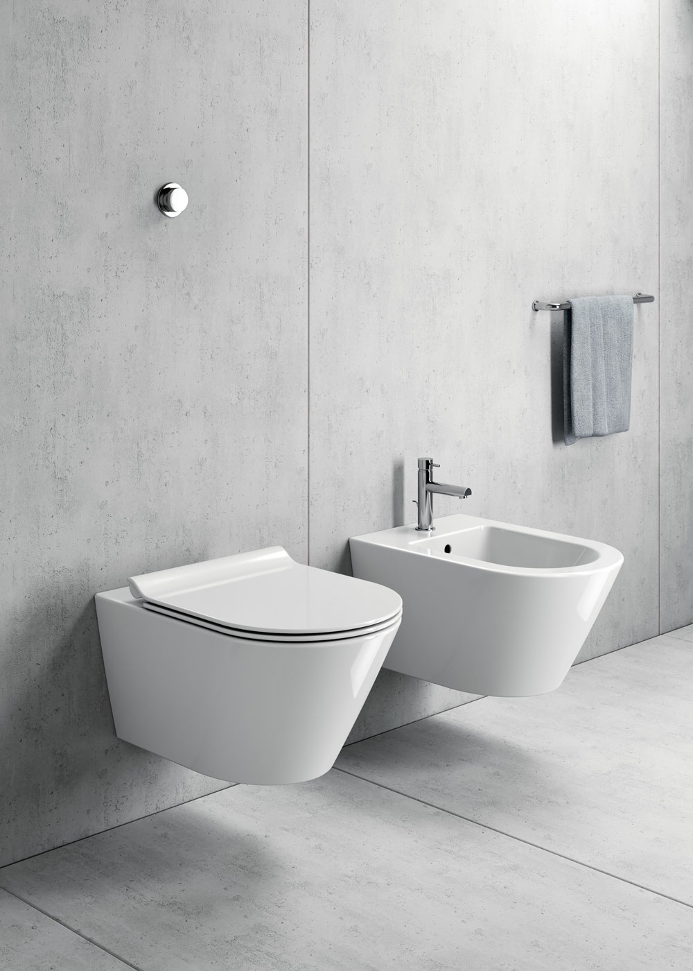 941517 Подвесной унитаз настенный Бежевый GSI ceramica  Италия  - Вид №3