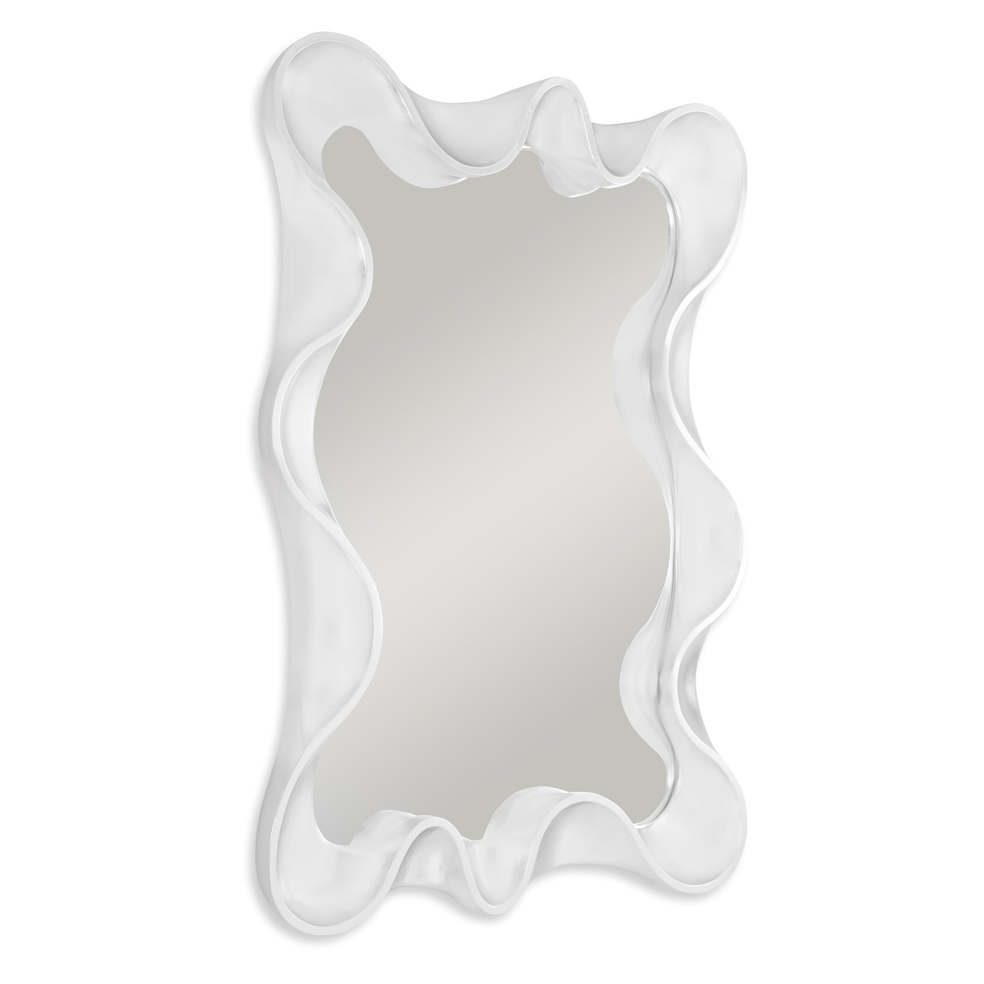 Зеркало 27113-980-140 Зеркало с зубчатым краем - белое Phylrich  - Вид №2