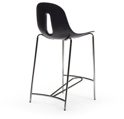 CHAIRS & MORE Стул из полиуретана с подставкой для ног Gotham sun-id-1422851 - Вид №1