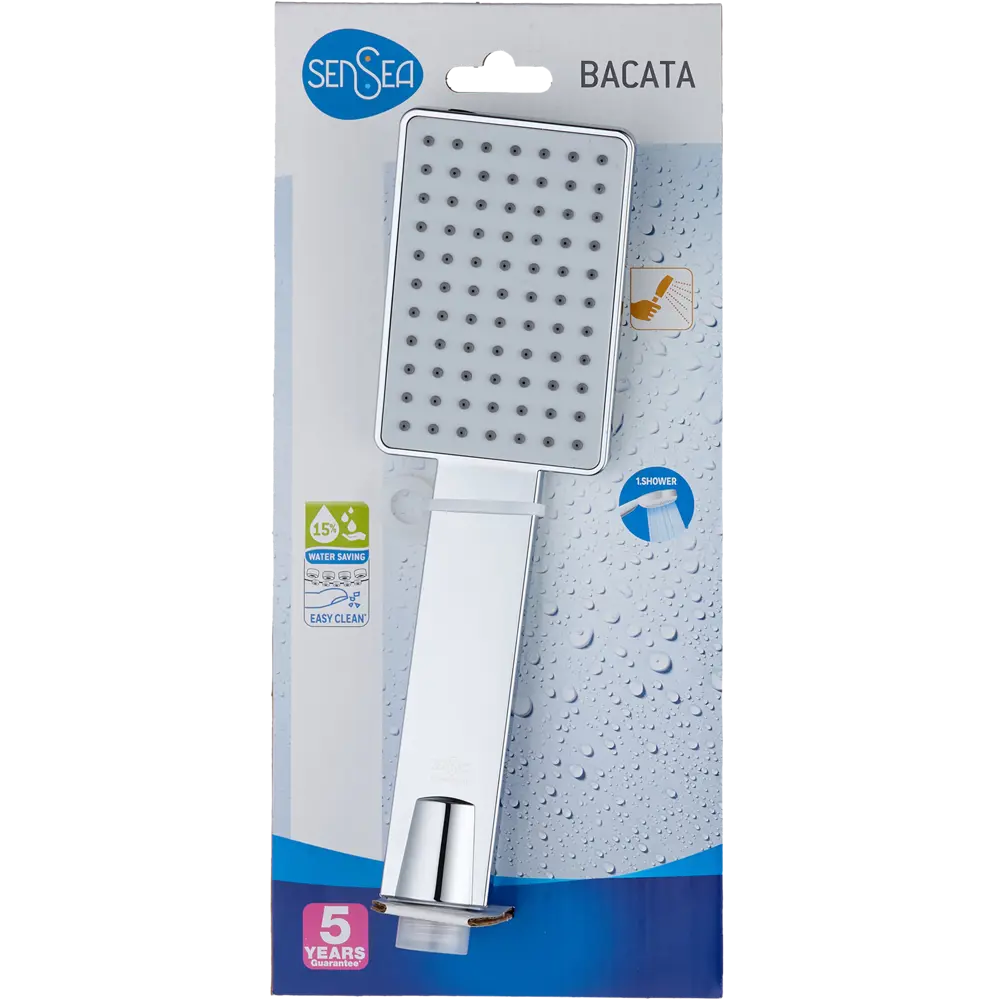 Лейка для душа Sensea Bacata 1 режим цвет хром 82255908 STLM-2174264 - Вид №5