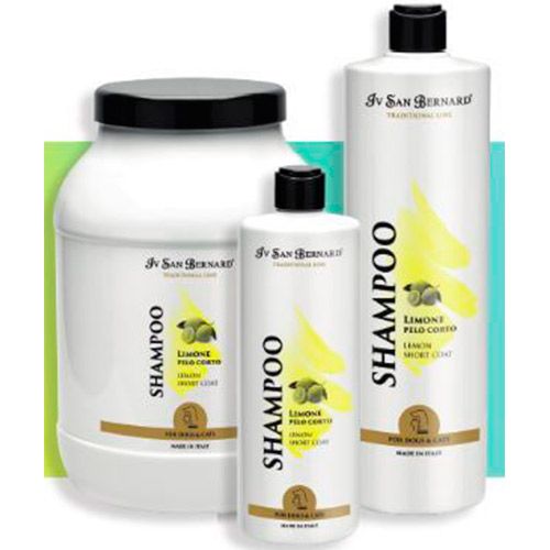 ПР0043455 Шампунь Traditional Line Лимонный для короткой шерсти 0,5л Iv San Bernard 