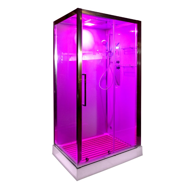 B09 BLACK Душевая кабина DETO Серия B Z120 KERAVA с паром - Вид №21