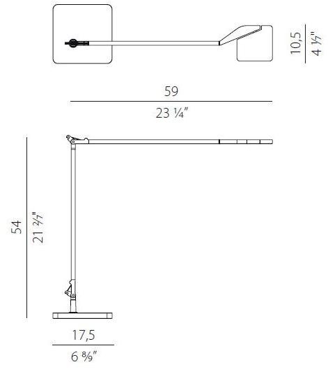 PANZERI Настольная лампа регулируемая Jackie sun-id-1364231 - Вид №4