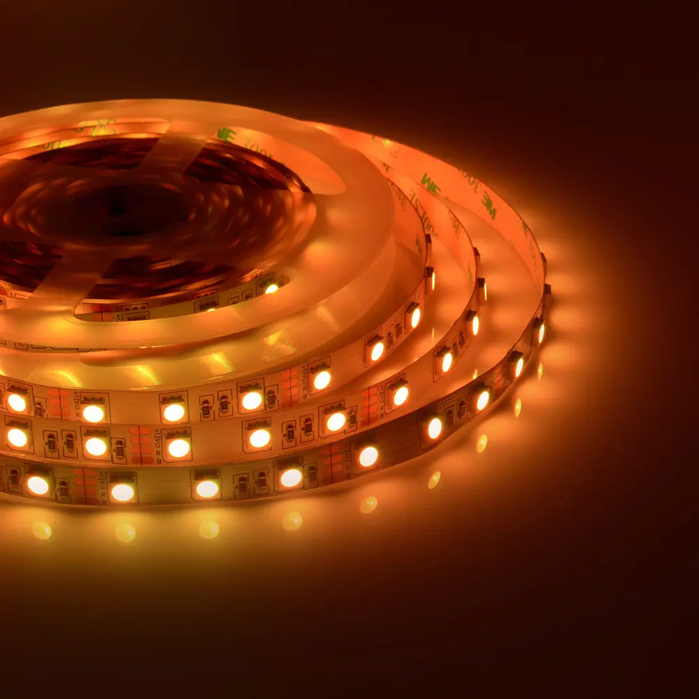 Светодиодная лента SMD 5050 60 диод/14.4 Вт/м 12 В 10 мм IP20 RGB 82602865 STLM-2125986 APEYRON  - Вид №14