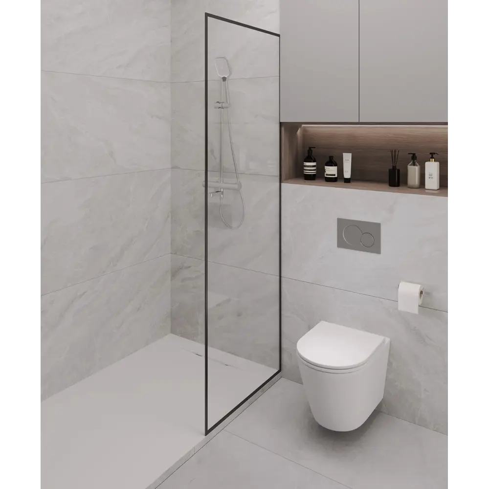 Керамогранит Incolor Royal White Carving Satin 120x60 см 1.44 м² сатинированный цвет белый LunaRossa STLM-2138547 - Вид №5