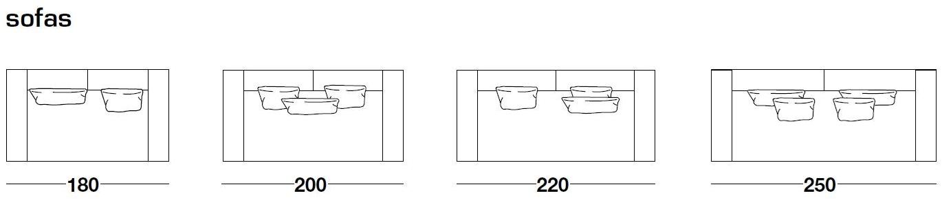 Frigerio Salotti 3-х местный тканевый диван Taylor sun-id-1455352 - Вид №3