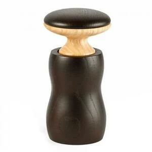 Мельница для соли и перца Legnoart, ясень, 115х60х60 мм, темно-коричневая