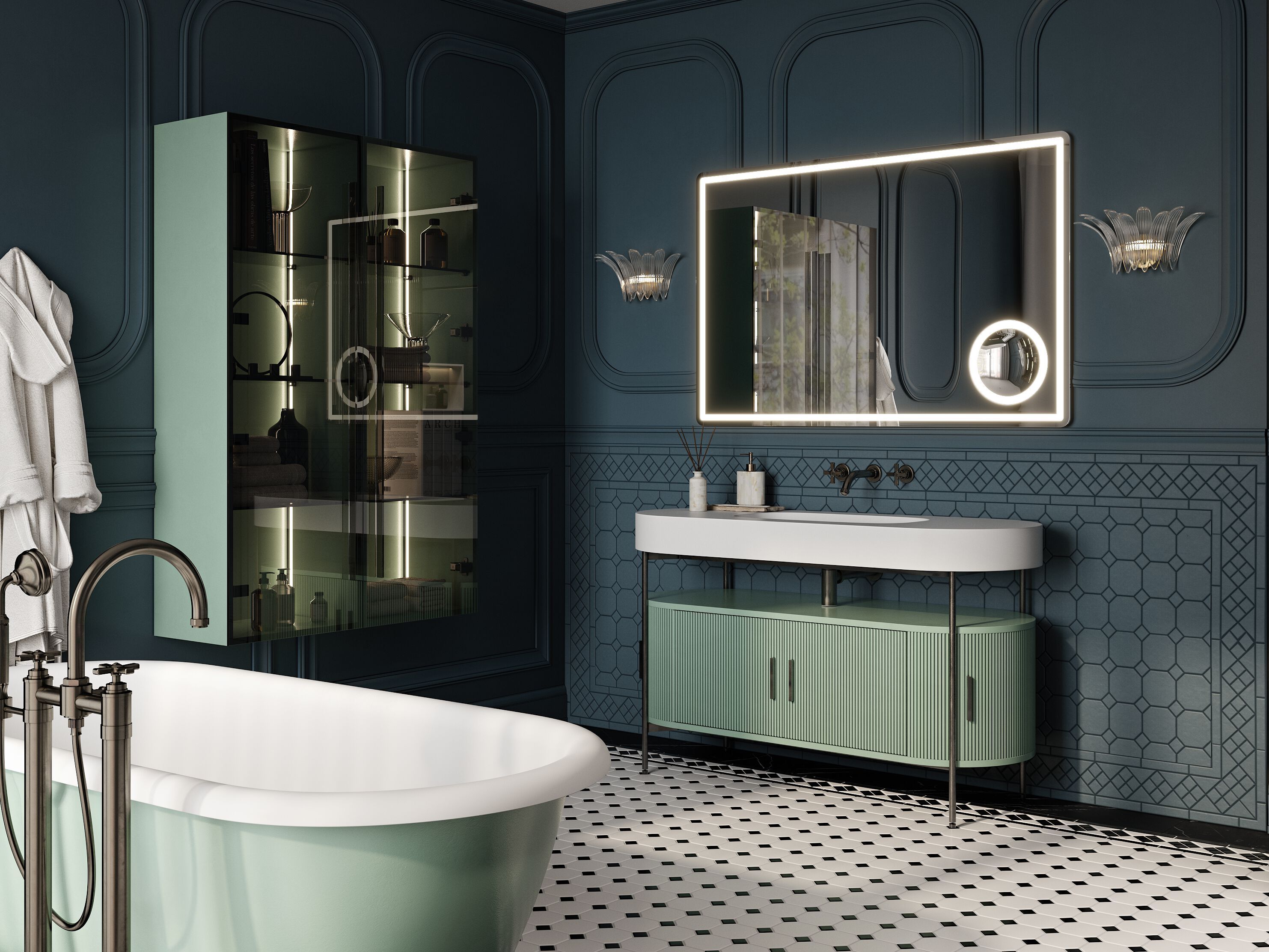 Напольная мебель для ванной MOMA Design Eclipse ARCH-00082000 - Вид №3