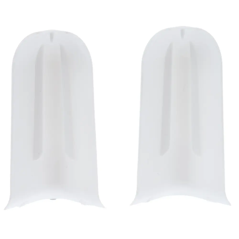 Угол для плинтуса внешний «Белый» 86 мм 2 шт TPlast STLM-2074987 - Вид №1