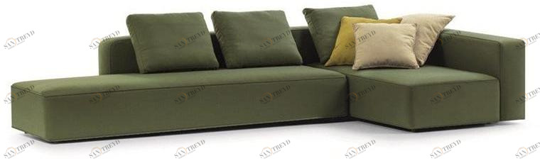 RODA Угловой садовый диван из ткани Dandy sun-id-1470168