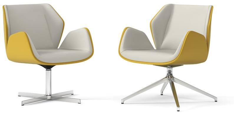 Arte & D Кресло исполнительное вращающееся с 4 спицами Haiku C 8061 b - Вид №1