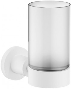 83400892-10 Держатель для стакана настенная - белый матовый Dornbracht Tara 