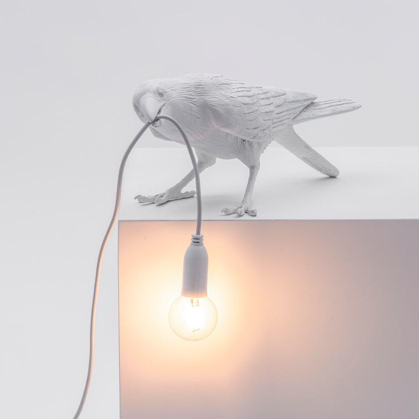 Seletti Светодиодная настольная лампа из смолы Bird lamp sun-id-1388583 - Вид №7