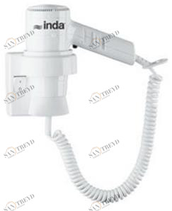 INDA® Электрический фен для гостиниц из полипропилена Hotellerie A04520