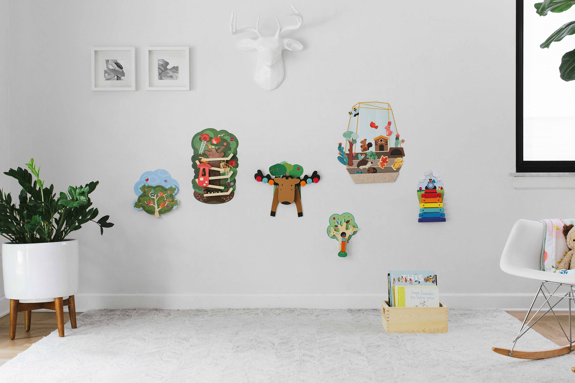 Развивающая игрушка на стену Vertiplay "Приключение на вершине дерева" ORIBEL  322595 Зеленый Santreyd  - Вид №7