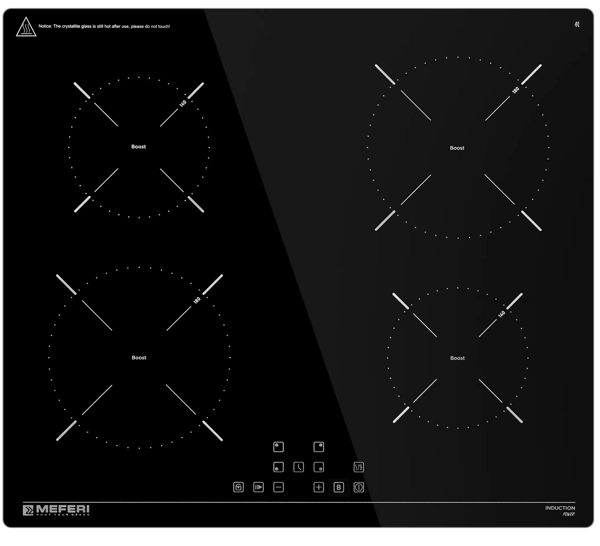 9168771 Индукционная варочная поверхность Meferi MIH604BK POWER STDN-0103440